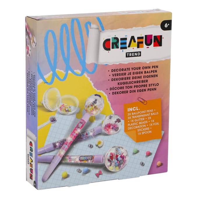 KiddyGo pen knutselset creatieve decoratie voor kinderen.
