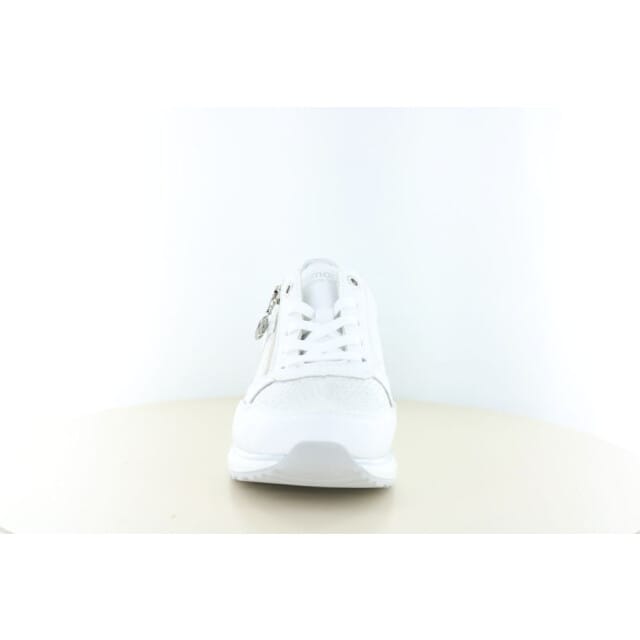 Remonte D1G08-80 Sneakers Wit Zilver Leer Dames - Wit - 40