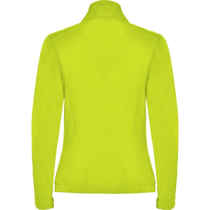 Roly Dames/Dames Nebraska Zachte Shell Jas (Lime Punch)