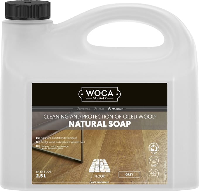 WOCA Natuurzeep GRIJS - 2,5 liter