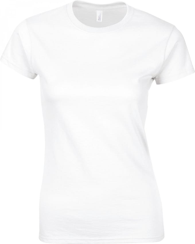 Gildan Softstyle® Fitted Ladies' T-shirt GI6400L - White - M