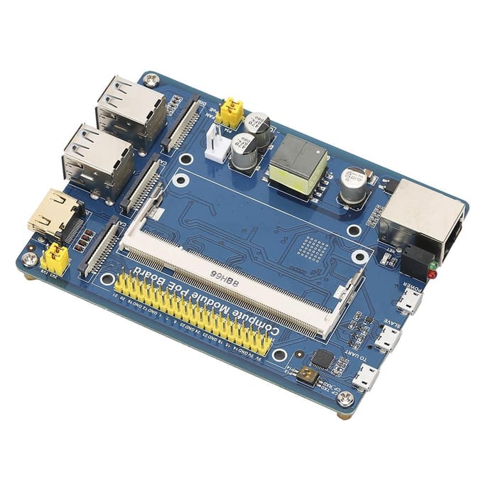 Carte d'extension CM3 3Lite 3 3 pour Raspberry Pi Multi-interface avec POE(Carte d'extension )