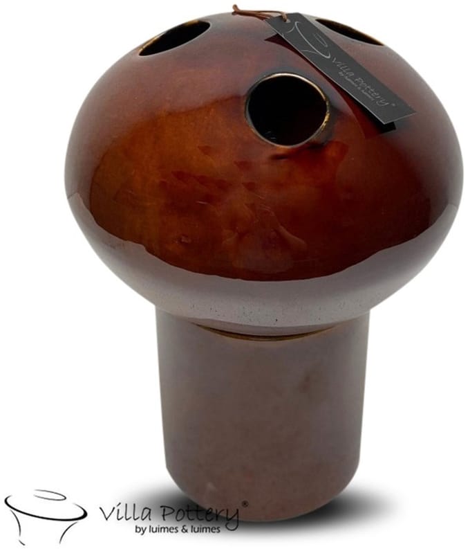 Marrakech Vaas Bruin Cognac D22 x H26