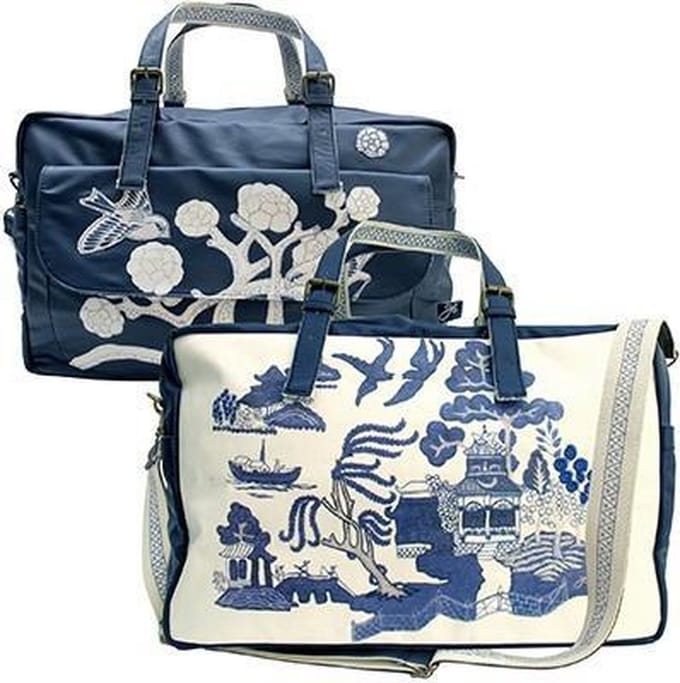 Weekendtas China Blue