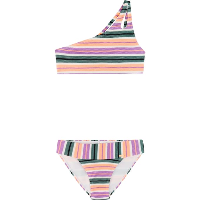 Protest PRTGogo JR - Bikini set Meisjes - One shoulder - Normale pasvorm - Uitneembare vulling - Groen
