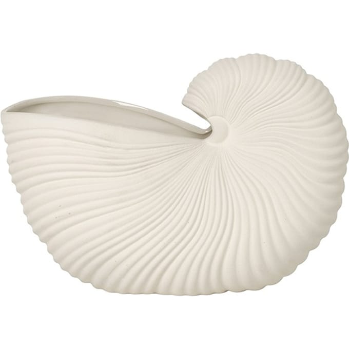 Ferm Living - Shell Bloempot - wit