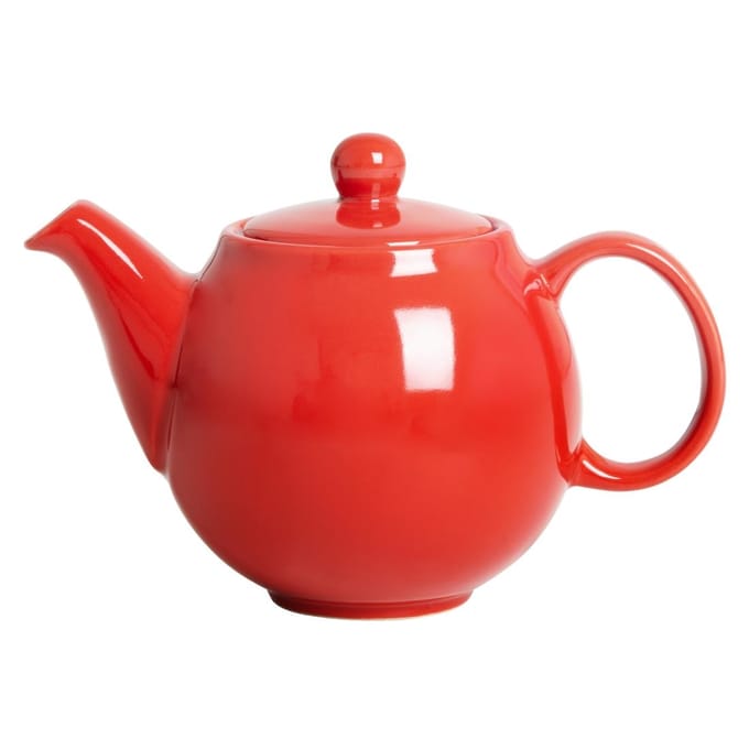 Olympia Café Theepot Rood 450ml (2 Stuks)