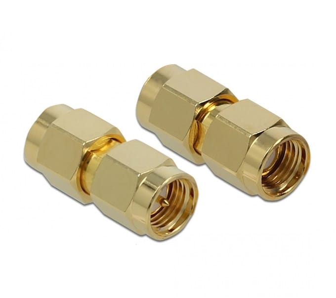 RP-SMA (m) - SMA (m) adapter - 50 Ohm / 10 GHz
