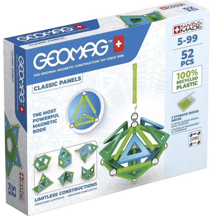 Geomag Classic Panels Green Line 52 delig