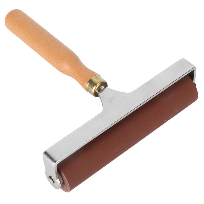 Rouleau en caoutchouc élastique souple, flexible et robuste, pour la gravure et le scrapbooking, 15 cm 15cm / 5.9in