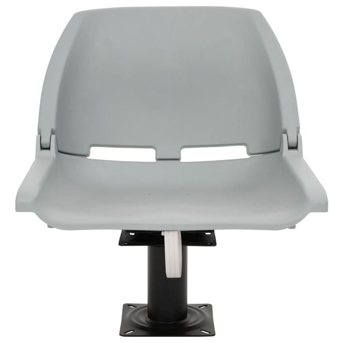 vidaXL - Bootstoel - met - poot - 360° - draaibaar