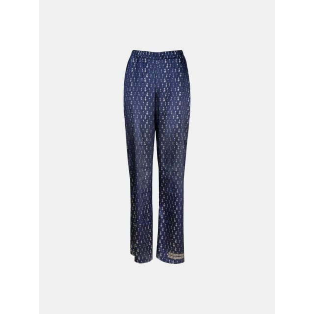 Mucho Gusto Zijden broek firenze key print