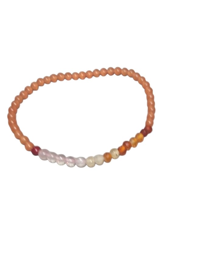verschillende edelstenen armband.