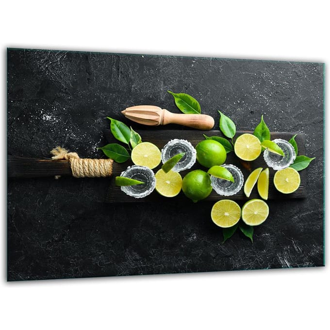 TMK ArtDeko - Snijplank - 30x22 cm - Gehard Glas - Fruit Ontwerp