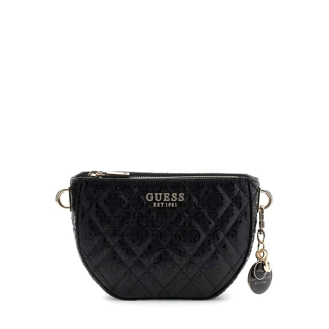 GUESS schoudertas Isemay Mini Crossbody Bag Black zwart