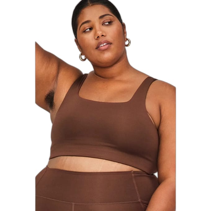 Vrouwen bh met vierkante hals Girlfriend Collective Tommy