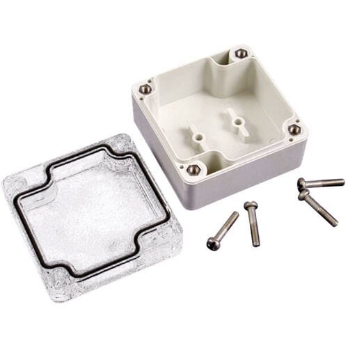 Hammond Electronics 1554J2GYCL Universele behuizing 160 x 90 x 60 ABS Grijs-wit (RAL 7035) 1 stuk(s)