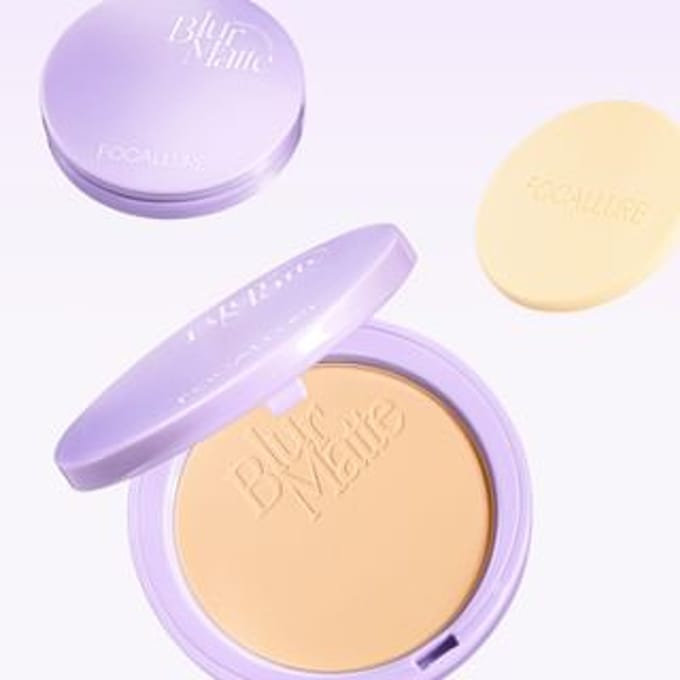 FOCALLURE - Blur Matte Pressed Powder - 4 Colors #CL01 Beige - 8.5g