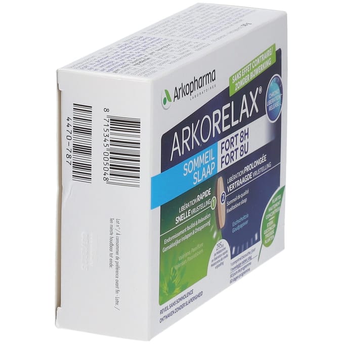 Arkorelax® Slaap Fort 8h 60 Gecomprimeerde tabletten