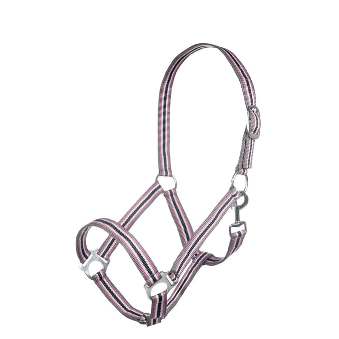 Nylon hoofdstel voor paard HKM Linz