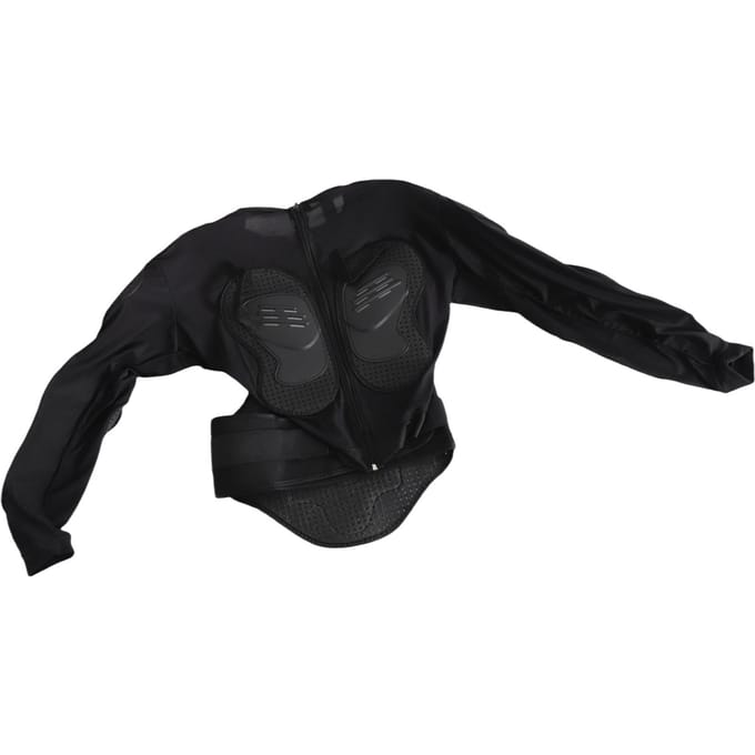 Volledig Lichaam Motorrijjas Bescherming Rug Schouder Borst black