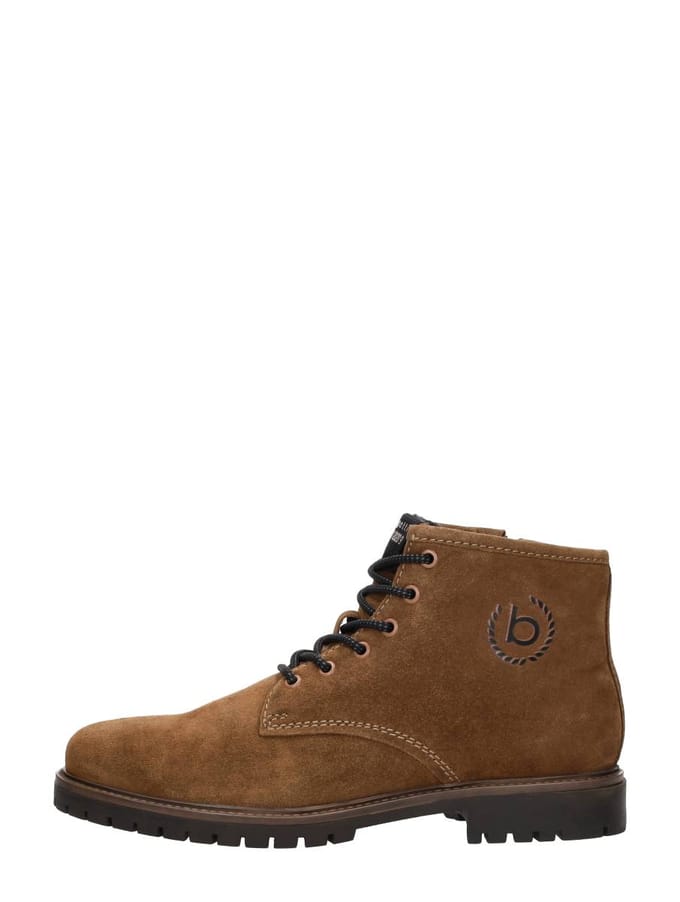 Bugatti Blaco Veterschoenen Hoog - Cognac - Maat 41