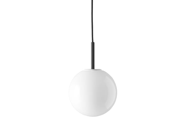 Audo Copenhagen Audo LED hanglamp TR Bulb, zwart/opaal mat, glas, E27