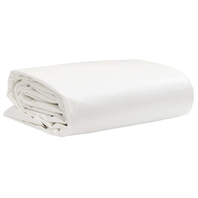 vidaXL - Dekzeil - 650 - g/m² - 4x8 - m - wit