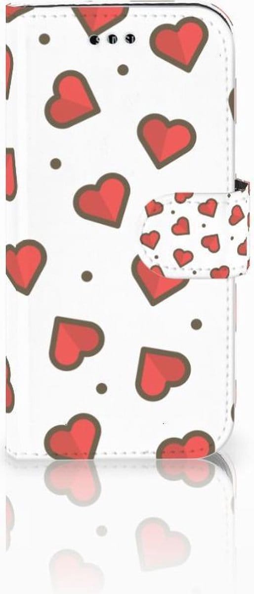 Samsung Galaxy A3 2017 Telefoon Hoesje Hearts