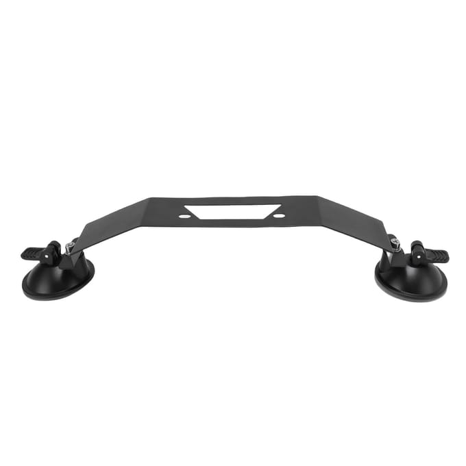 Satelliet Zuignap Montage voor Autoruit en Zonnedak Aluminium ABS Stabiele Satelliet Schotel Zuiging gray