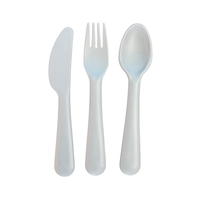 Mushie Kinderbestek Set Diner Cloud