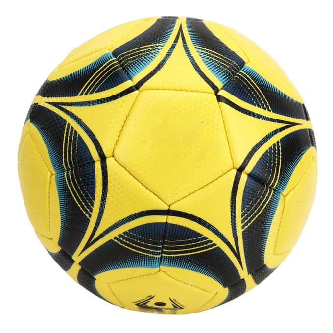 Dubbellaags explosiebestendig trainingsspel voetbal jeugd voetbaltraining voor voetbalwedstrijden Size 5 yellow