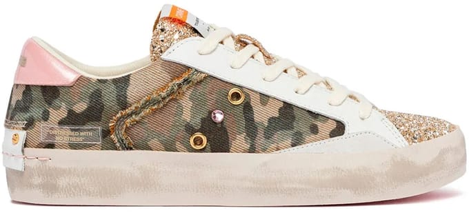 Crime London Distressed Platform Schoenen Veelkleurig EU 36 Vrouw