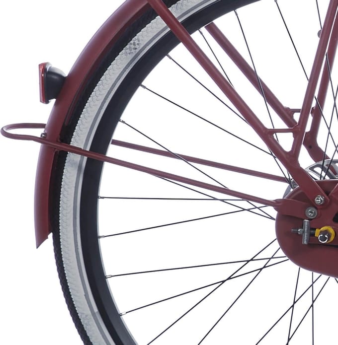Cortina Spatbordstang achter 28 E-U4 raspberry matt