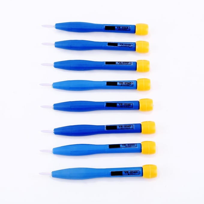 8pcs Adjust Frequency Screwdriver Anti static Plastic Ceramic Set Home Hand Tools Useful New wit