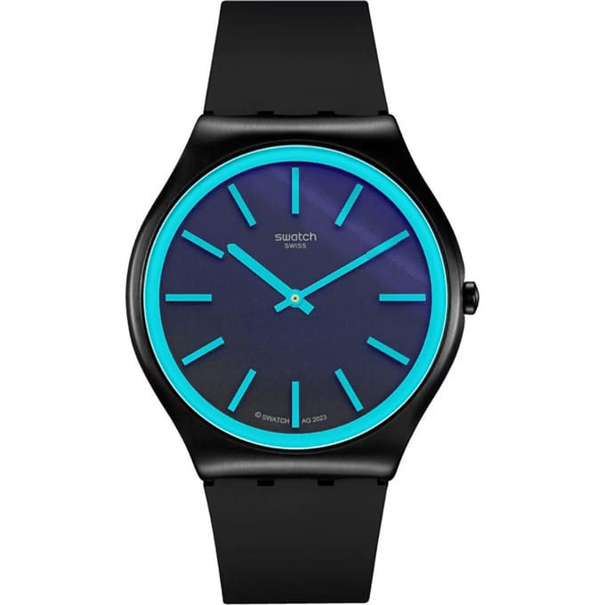 Swatch New Skin Irony SS07B111 Obsidian Shimmer Horloge