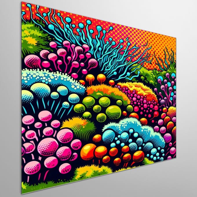 Kunstprint | Wanddecoratie | Dibond | 60 × 60 cm