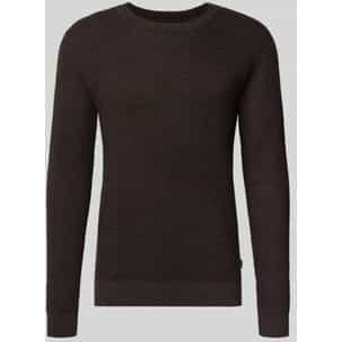 Gebreide pullover met structuurmotief, model 'BARKLEY'