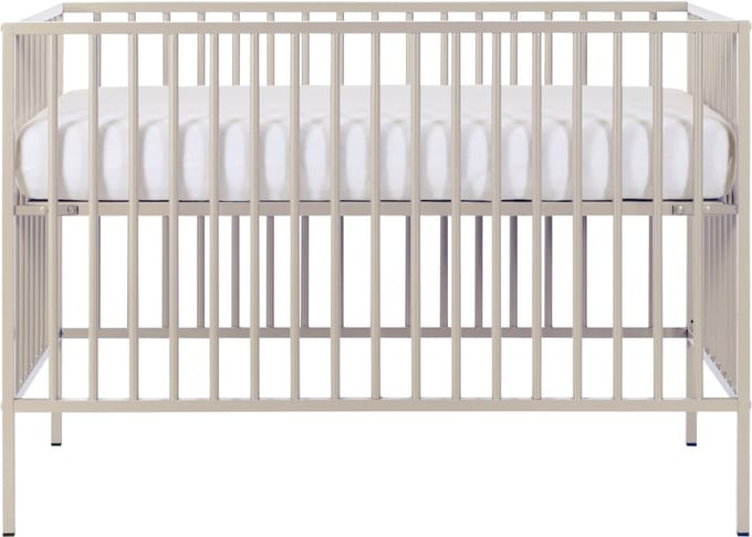 Europe Baby - Ledikant - Liam II - 60x120 - Oatmeal