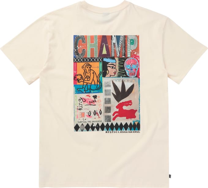 Mystic Funk Tee - 250230 - Marshmallow - XL - Women