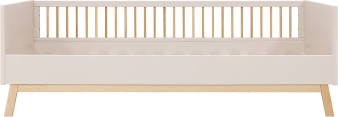 Bopita Lines Bedbank 90 × 200 cm – Dune / Naturel