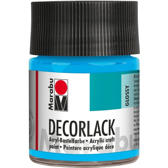 Marabu decoratieve lak, 50 ml - Lichtblauw