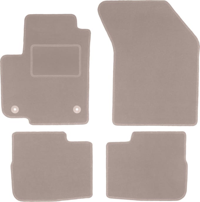 Beige veloursmatten voor: Suzuki SX4 I hatchback (2006-2014)