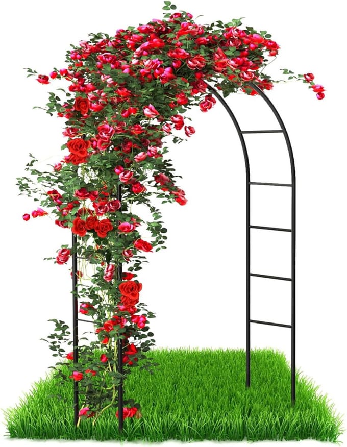 Tuinboog - Rozenboog Bruiloft - Bloemboog - Klimrek Planten