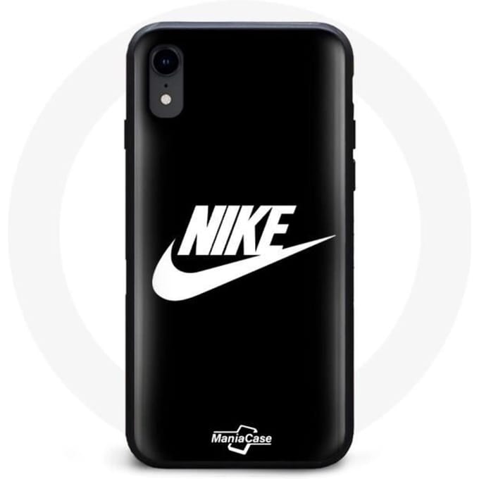 Hoesje iPhone X Nike Logo Wit