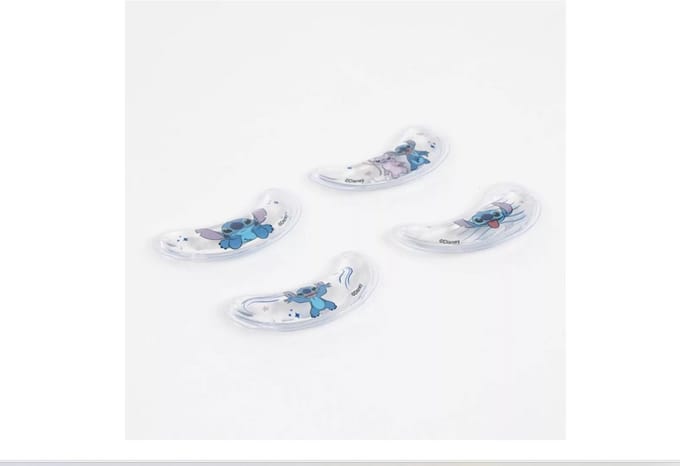 Masker, Lilo en stitch gel masker, Disney Lilo and Stitch gel oogmasker, verpakking van 4