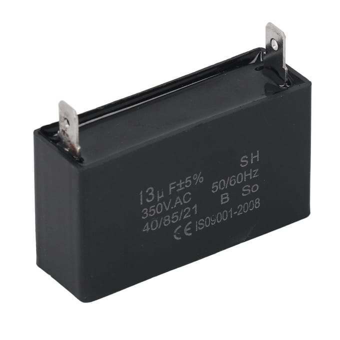 13microfarad Benzine Generator Startcondensator ABS Veilige Ventilatormotor Airconditioning Capaciteit 350VAC gray
