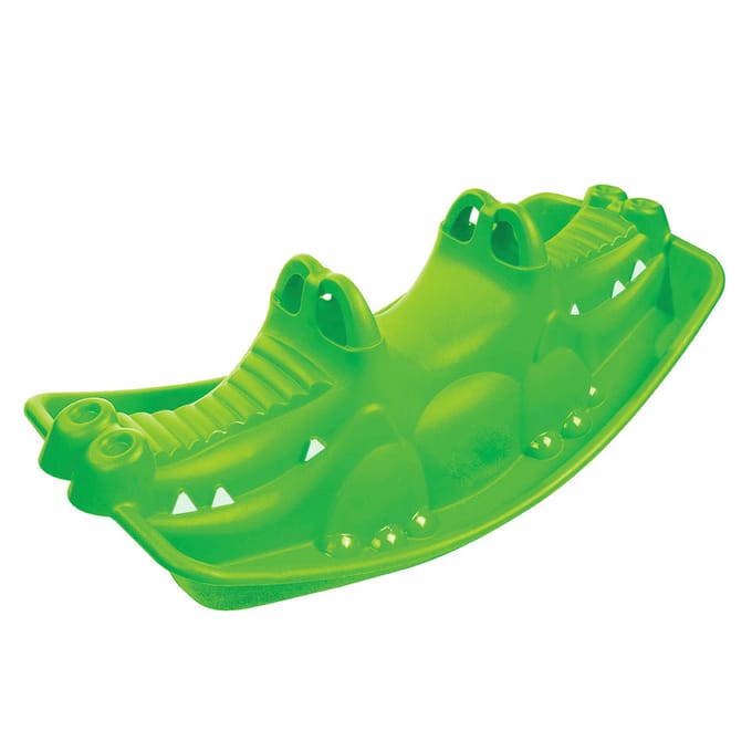 Schommelwip Krokodil Groen 101x46x33cm