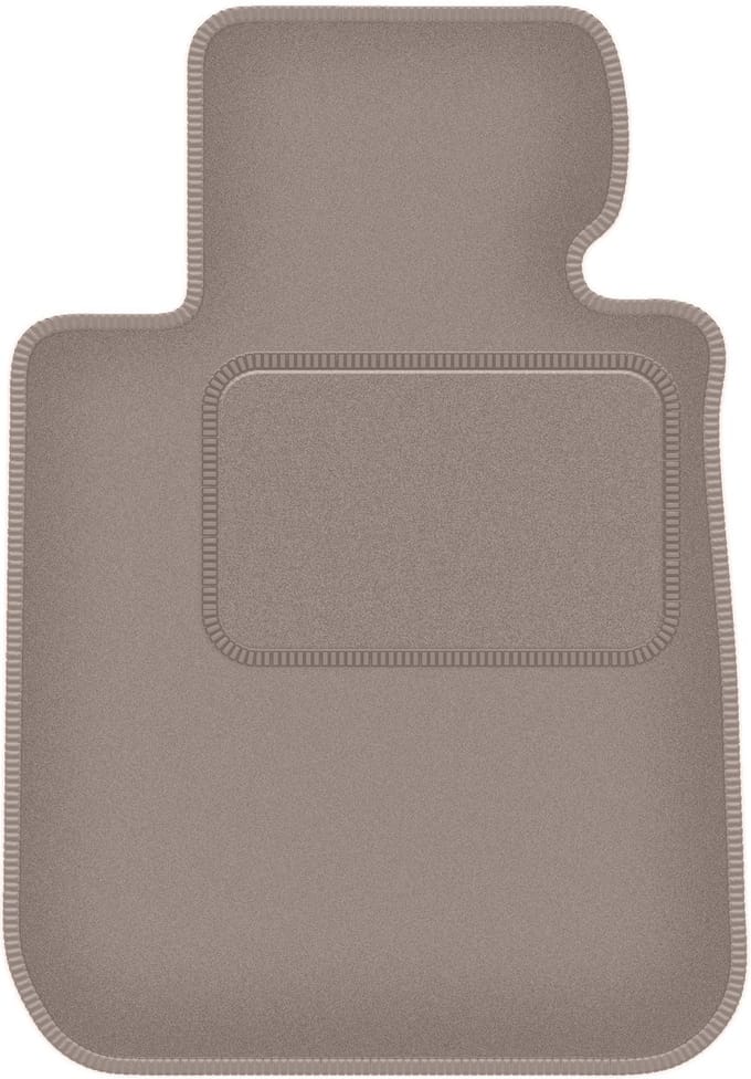 Bestuurdersmat beige voor: BMW 1 E88 cabriolet (2004-2011)
