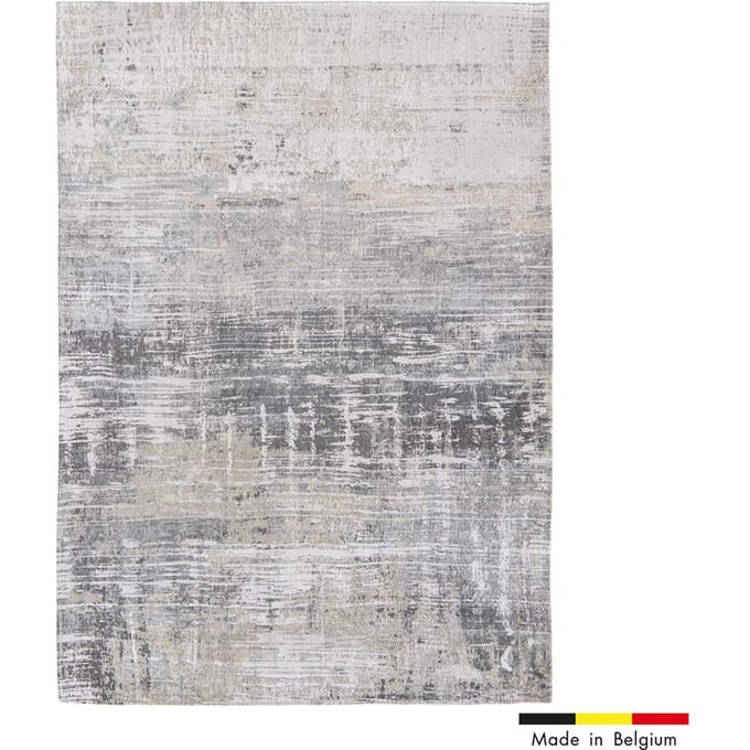 Louis de Poortere Vloerkleed 230 cm x 330 cm 8716 Atlantic Streaks Coney Grey